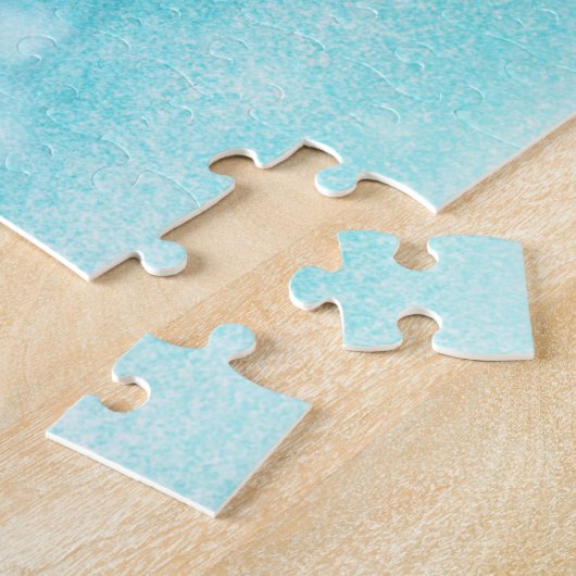 Basset Hound Hund Weihnachten Weihnachtsliefer Puzzle (Seite)