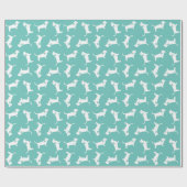 Basset Hound Hund Welpe Geschenkpapier (Flach)