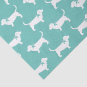 Basset Hound Hund Welpe Seidenpapier (Detail)