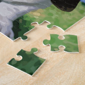 Basset Hound-Hundeentwurf Puzzle (Seite)