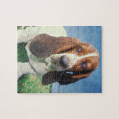 Basset Hound-Hundepuzzlespiel Puzzle (Horizontal)