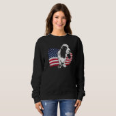 Basset Hound-Hunderasse  1 Sweatshirt (Vorne ganz)