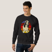 Basset Hound-Hunderasse  30 Sweatshirt (Vorne ganz)