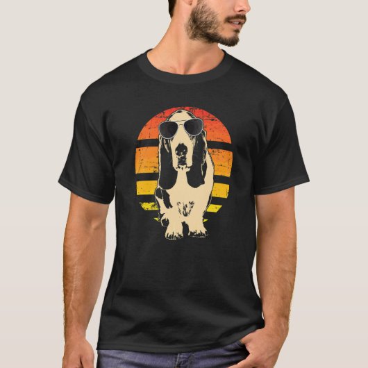 Basset Hound-Hunderasse  4 T-Shirt (Vorderseite)