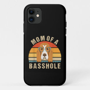 Basset Hound-Hündin präsentiert Lustige Mama eines Case-Mate iPhone Hülle