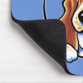 Basset Hound IAAM Mousepad (Ecke)