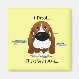 Basset Hound - ich Drool... also bin ich.. Magnet