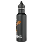 Basset Hound ich höre, dass du nicht hörst Edelstahlflasche (Rechts)