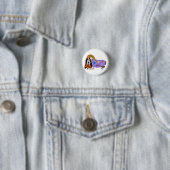 Basset Hound in Schlafanzug mit Teddybär Button (Beispiel)