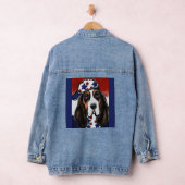 Basset Hound Jeansjacke (Hangar)