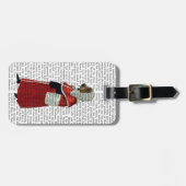 Basset Hound Judge Full Gepäckanhänger (Vorderseite horizontal)