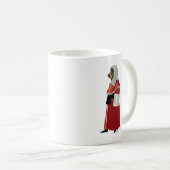 Basset Hound Judge Full Kaffeetasse (VorderseiteRechts)