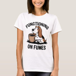 Basset Hound-Kaffeemodalität - Funktionsweise von  T-Shirt