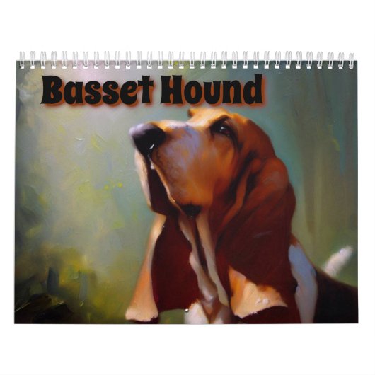 Basset Hound Kalender (Titelbild)