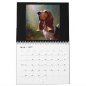 Basset Hound Kalender (Mär 2027)