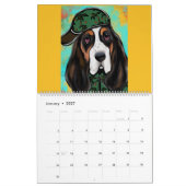 BASSET HOUND KALENDER (Jan 2027)