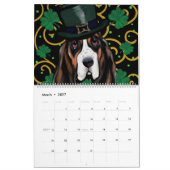 BASSET HOUND KALENDER (Mär 2027)