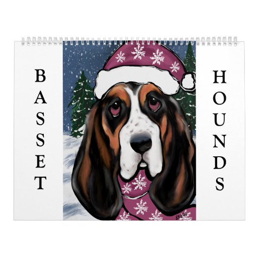 BASSET HOUND KALENDER (Titelbild)