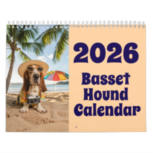 Basset Hound-Kalender Kalender