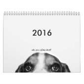 Basset Hound-Kalender Kalender (Titelbild)