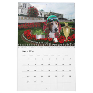 Basset Hound-Kalender Kalender