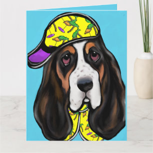 Basset Hound Karte