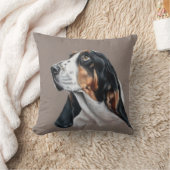 Basset Hound Kissen (Decke)