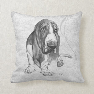 Basset Hound Kissen