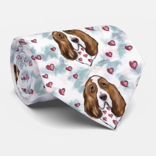 Basset Hound Krawatte