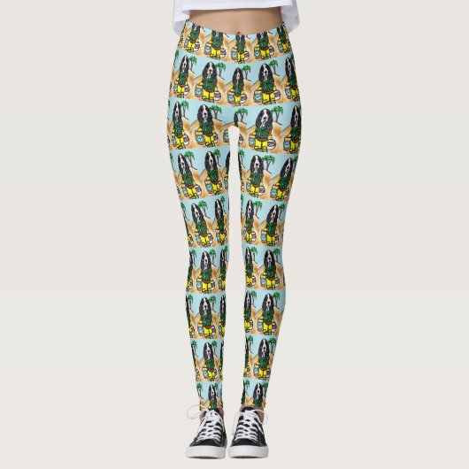 BASSET HOUND LEGGINGS (Vorderseite)