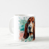 🐾 Basset Hound Liebhaber, Diese Tasse ist für Sie (Vorderseite Links)