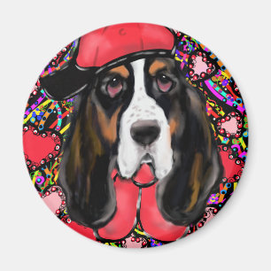 Basset Hound Magnet