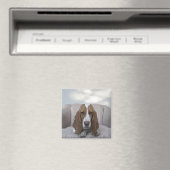 Basset Hound Magnet (In Situ (Geschirrspüler))
