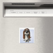 Basset Hound Magnet (In Situ (Geschirrspüler))