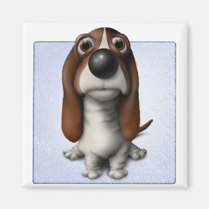 Basset Hound Magnet