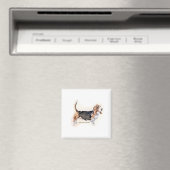 Basset-Hound-Magnet Magnet (In Situ (Geschirrspüler))