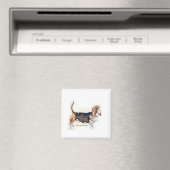 Basset-Hound-Magnet Magnet (In Situ (Geschirrspüler))