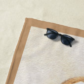 Basset Hound Malerei - Niedliche Original Hunde Ku Strandtuch (Beispiel)