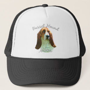 Basset Hound Mama 2 Truckerkappe