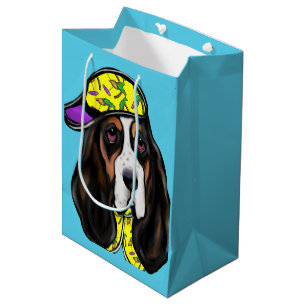 Basset Hound Mittlere Geschenktüte