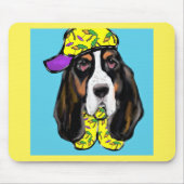 Basset Hound Mousepad (Vorne)