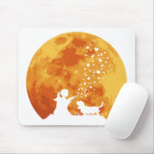 Basset Hound Mousepad (Mit Mouse)