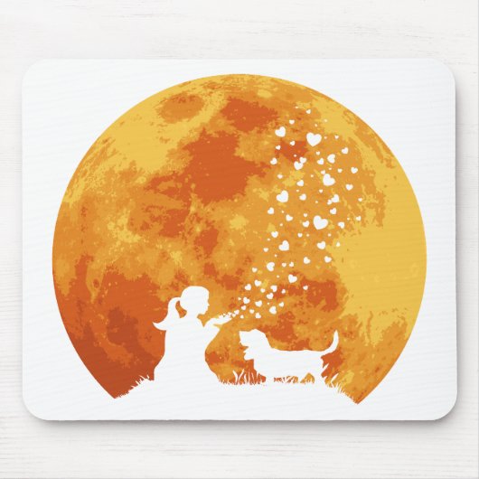 Basset Hound Mousepad (Vorne)