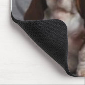 Basset Hound Mousepad (Ecke)