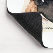 Basset Hound Mousepad (Ecke)