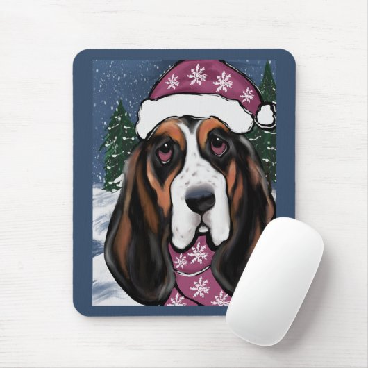 BASSET HOUND MOUSEPAD (Mit Mouse)