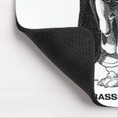 Basset Hound Mousepad (Ecke)