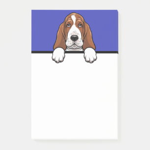 Basset Hound Niedlich Basset Dog Lover Geschenke Post-it Klebezettel