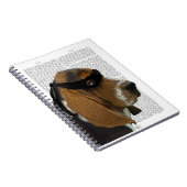 Basset Hound Ninja Notizblock (Rechte Seite)