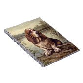 Basset Hound Notizblock (Rechte Seite)